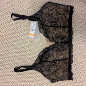 New Natori Muse Black Bralette
